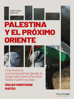 cover image of Palestina y el próximo Oriente